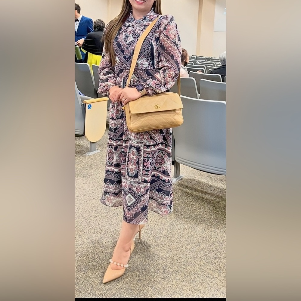 Julia Jordan Floral Midi Dress